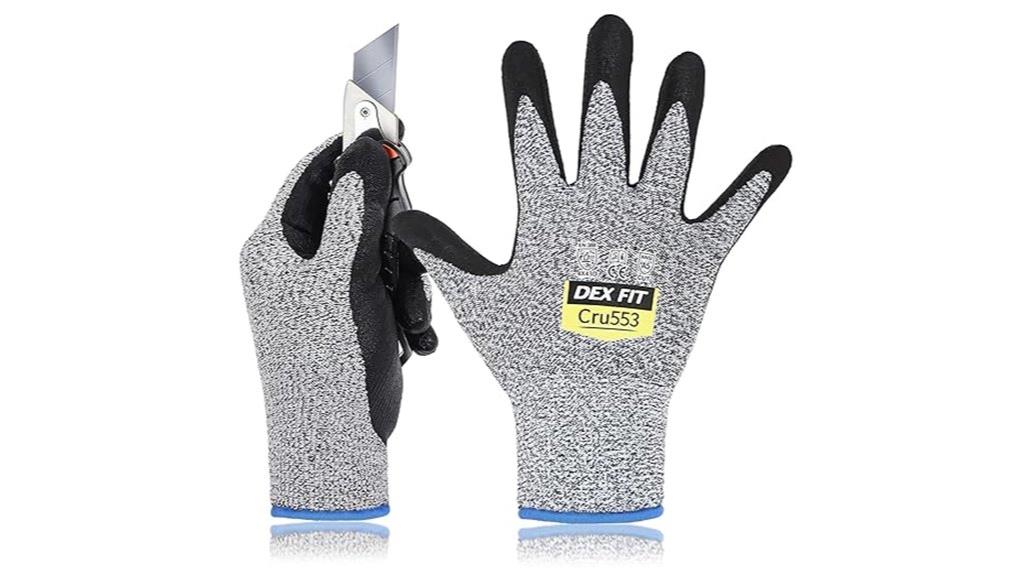 cut resistant safety gloves