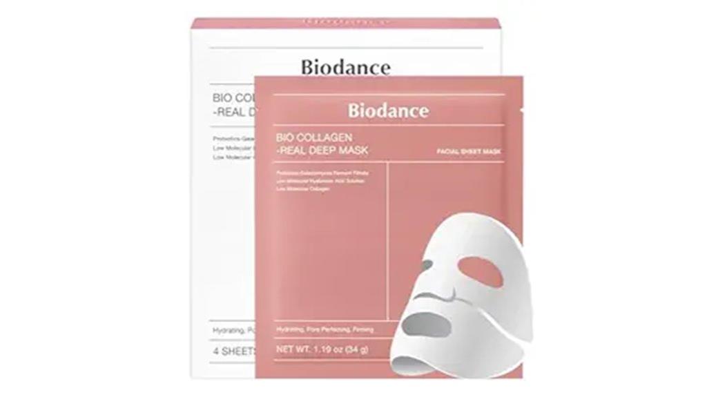 deep collagen skin mask