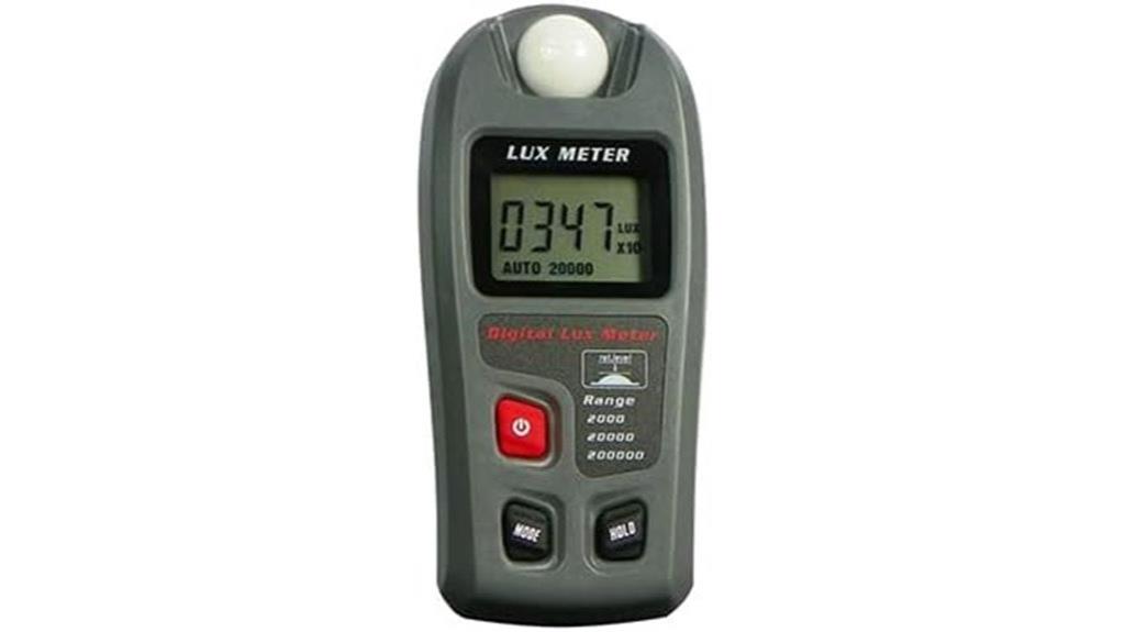 digital luxmeter with lcd