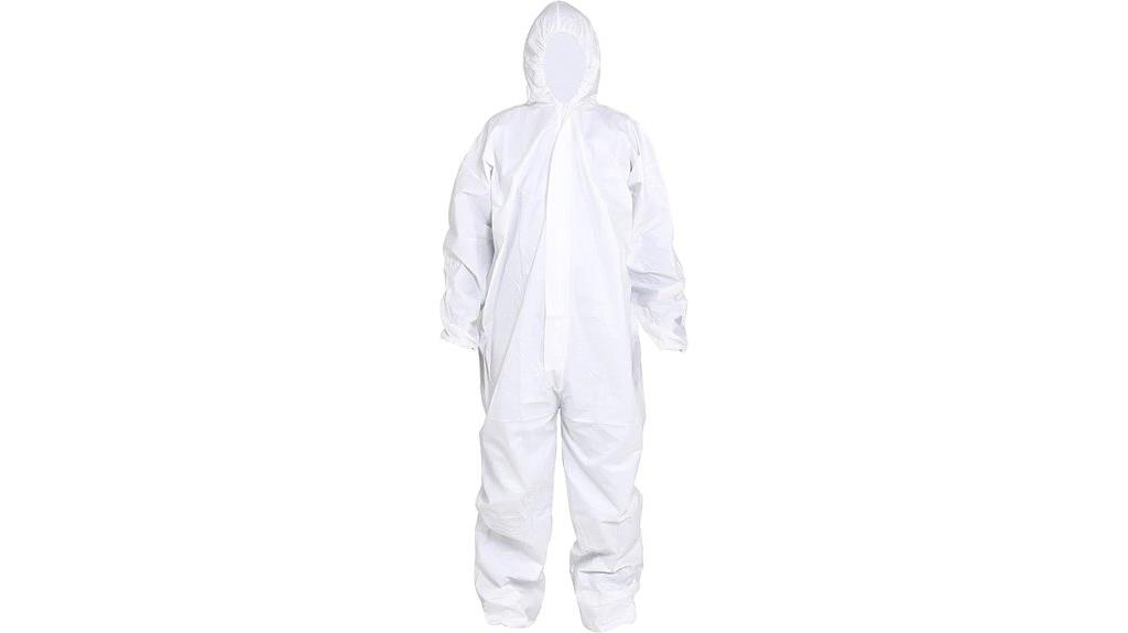 disposable hooded coveralls