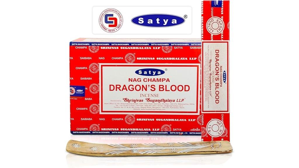 dragon blood incense set