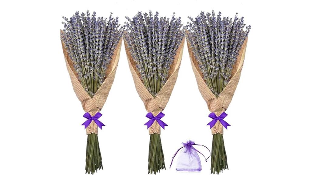 dried lavender decorative bundles