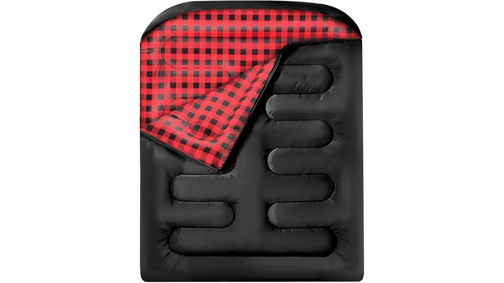 dual adult sleeping bags