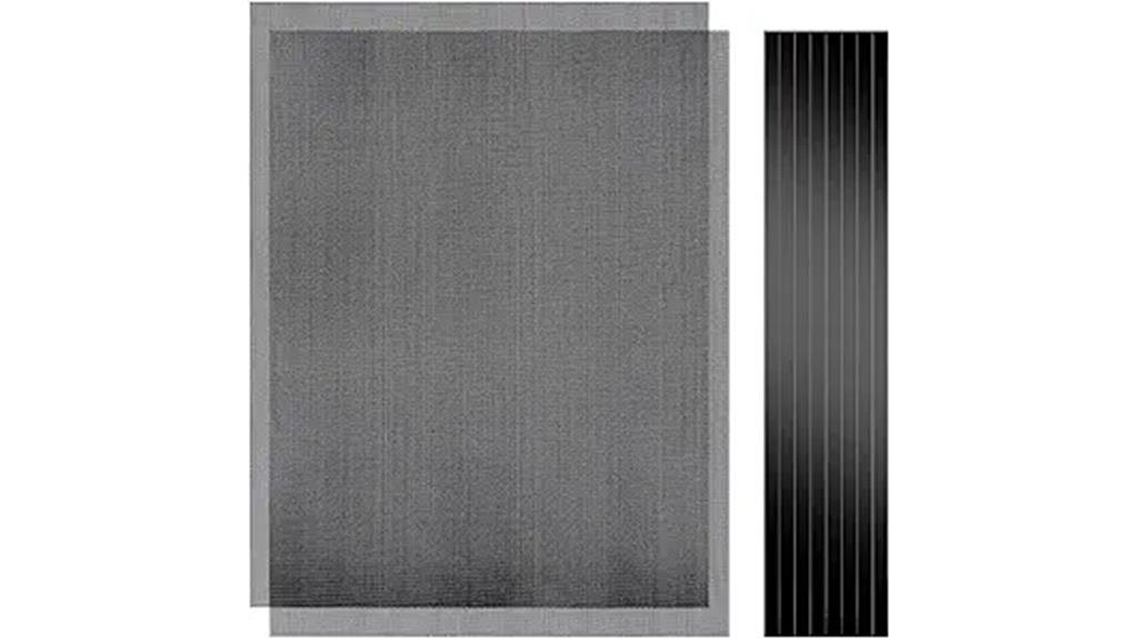 dual dust mesh filters