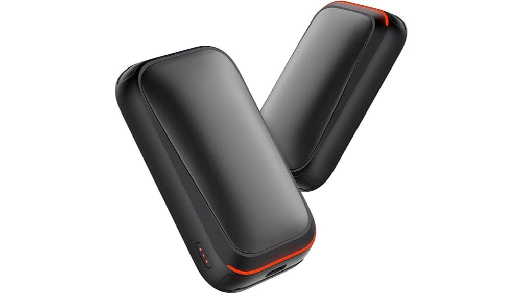 dual rechargeable hand warmers