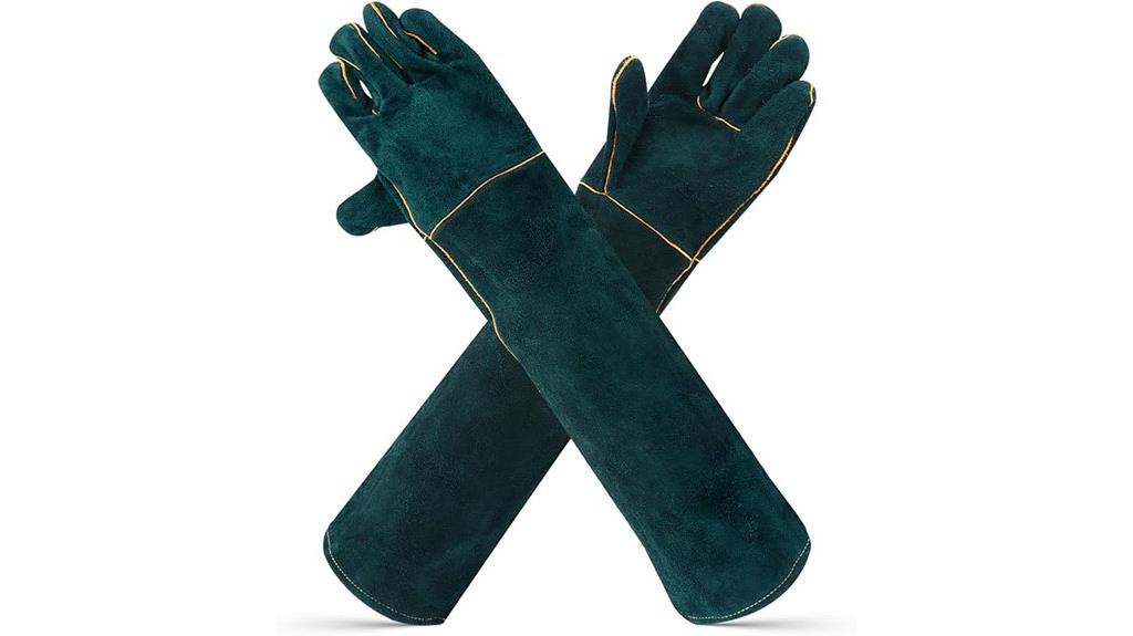 durable bite proof animal gloves