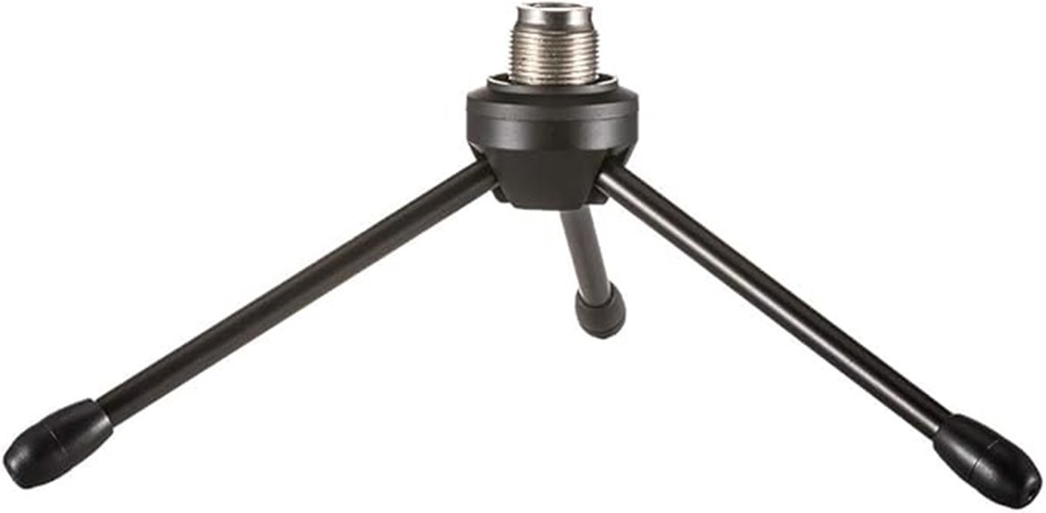 durable iron microphone stand