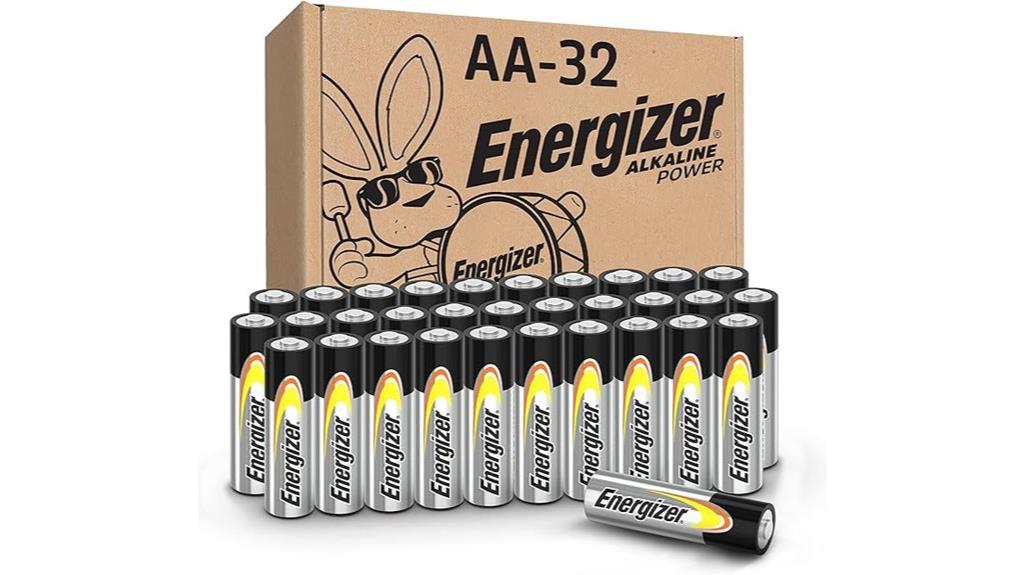 energizer 32 pack aa batteries