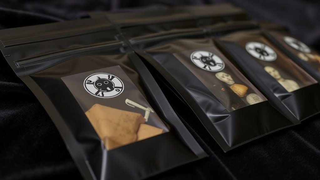 evidence bag selection criteria
