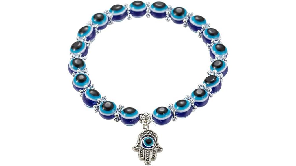 evil eye hamsa bracelet