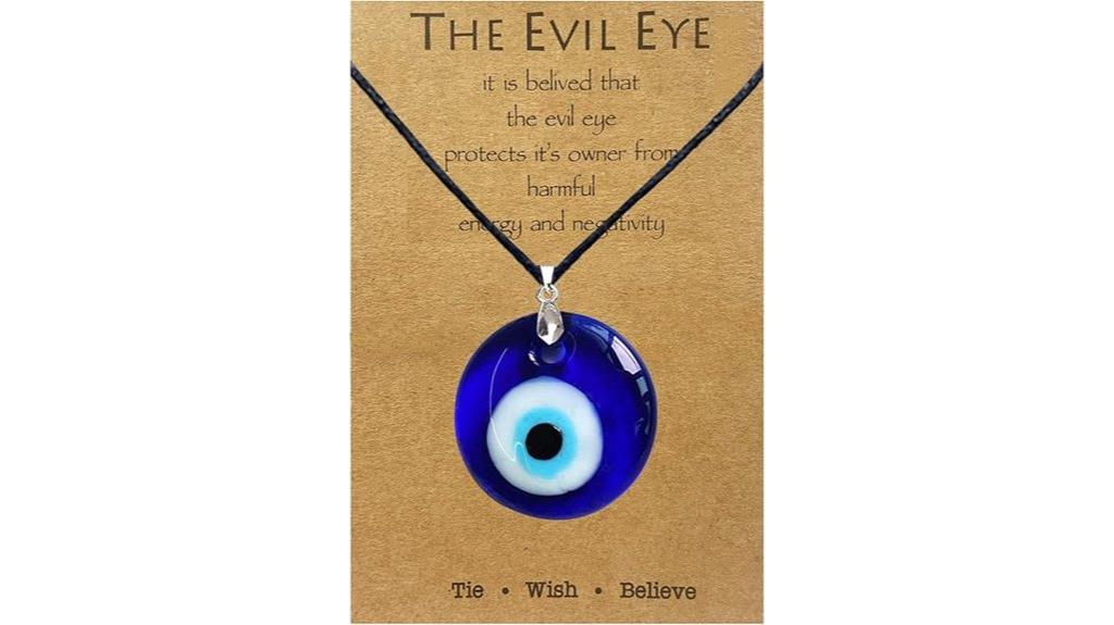 evil eye necklace unisex