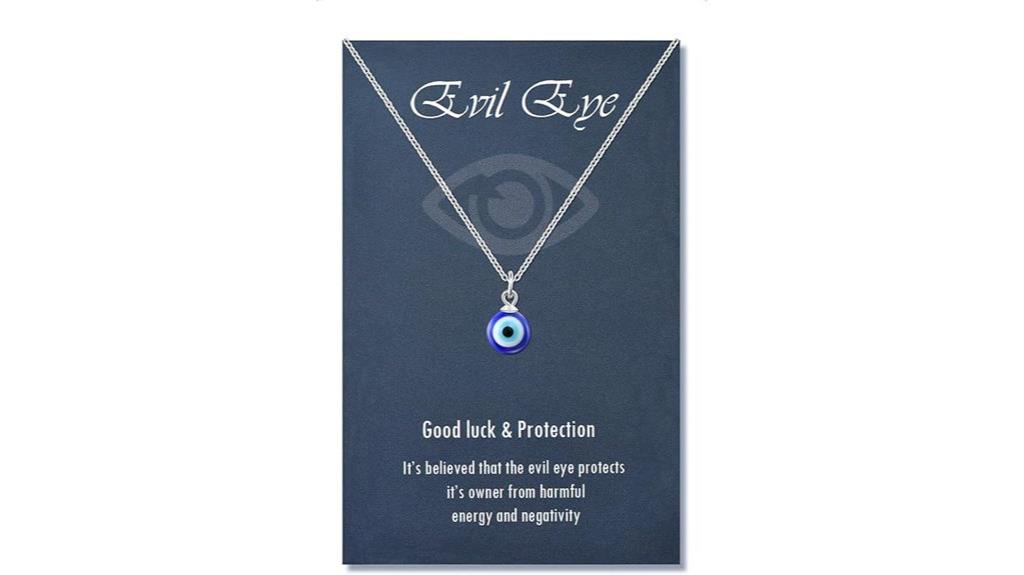 evil eye pendant necklace