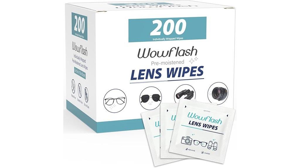 eyeglasses lens wipes