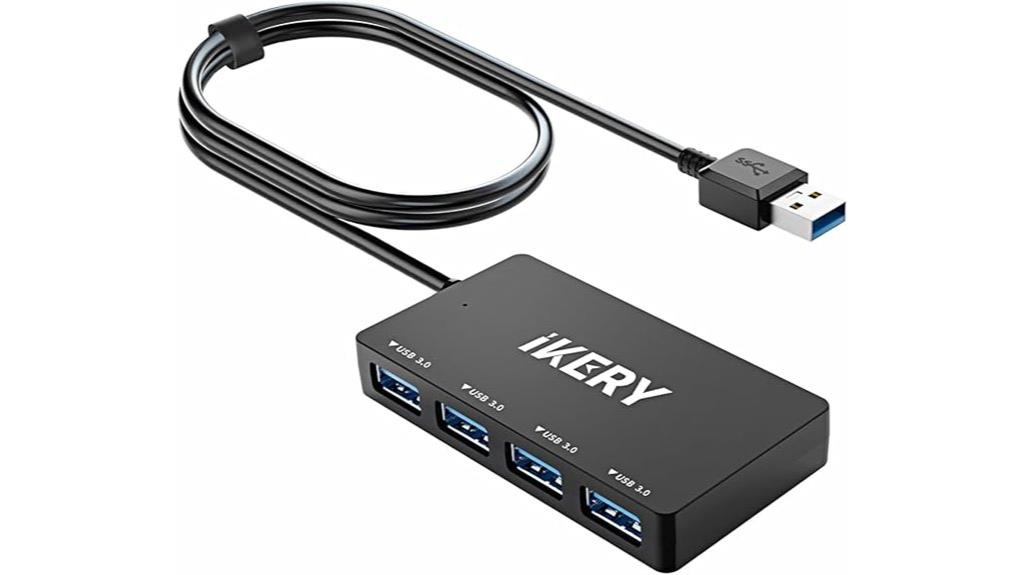 four port usb hub