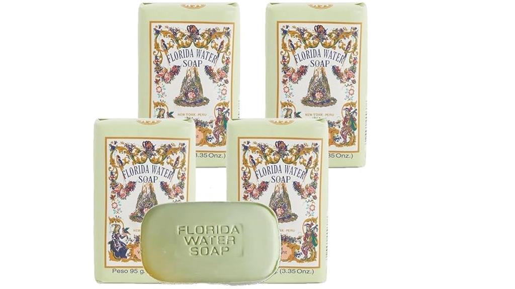 four soap bars pack