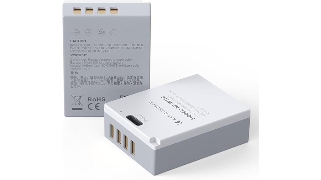 fujifilm np w126 battery pack