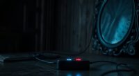 ghost detection vibration sensors