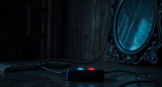ghost detection vibration sensors
