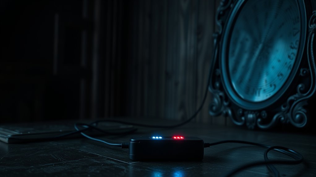 ghost detection vibration sensors
