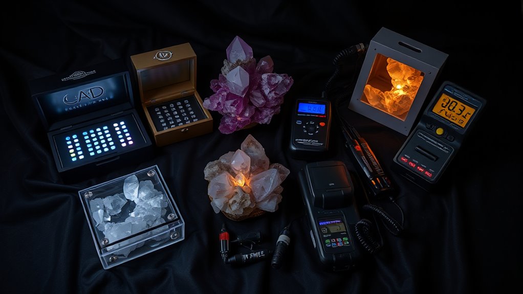 ghost hunting kits with crystals