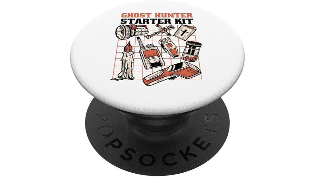 ghost themed popsocket grip