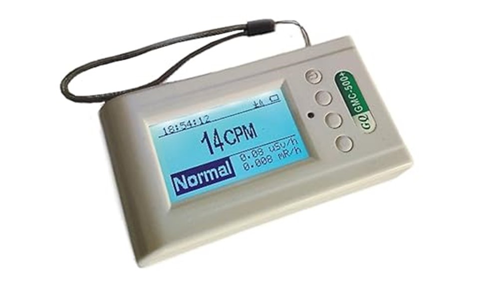gmc 500plus radiation detector