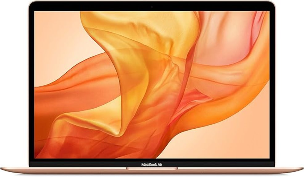 gold 13 inch retina macbook