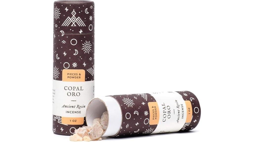 gold copal resin incense