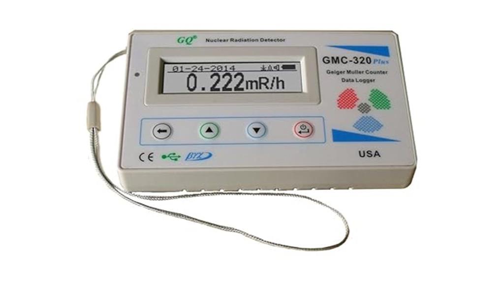 gq gmc 320 plus radiation detector