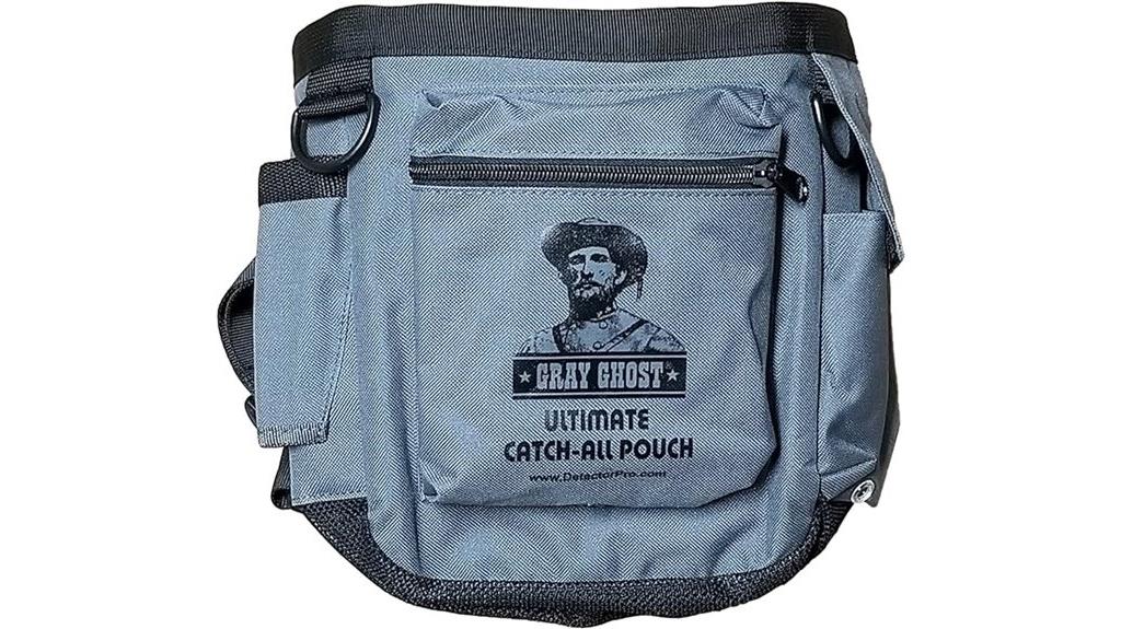 gray ghost metal detecting pouch
