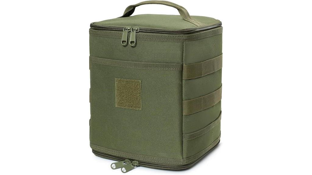 green tactical storage bag