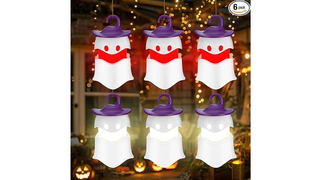 halloween ghost string lights