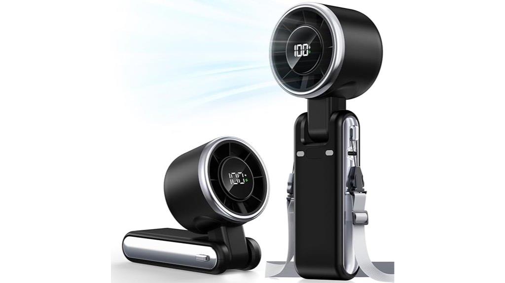 handheld turbo fan rechargeable