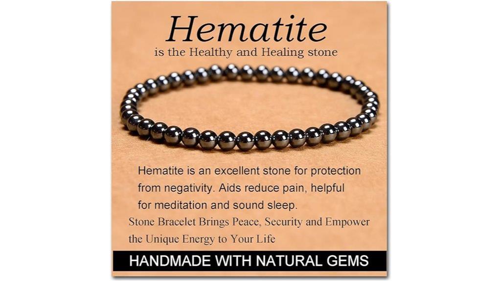 handmade crystal energy bracelet
