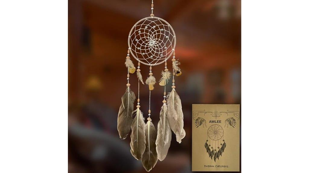 handmade feather wall decor