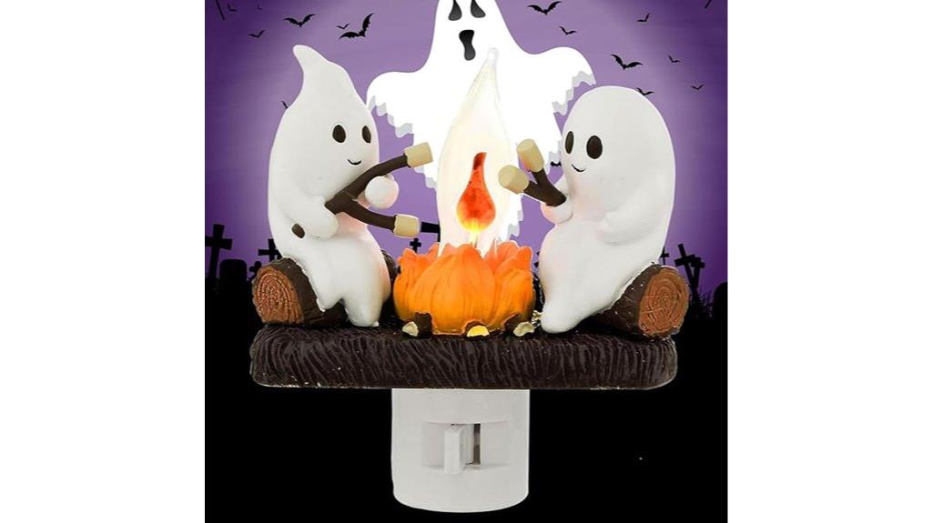 haunted candlelit nightlight