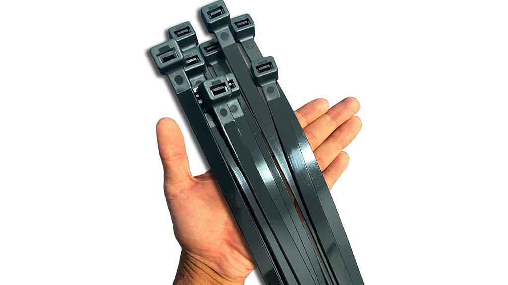 heavy duty black zip ties