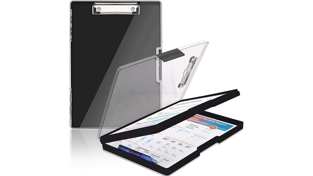 heavy duty clipboard with storage