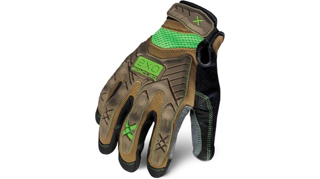 heavy duty impact protective glove
