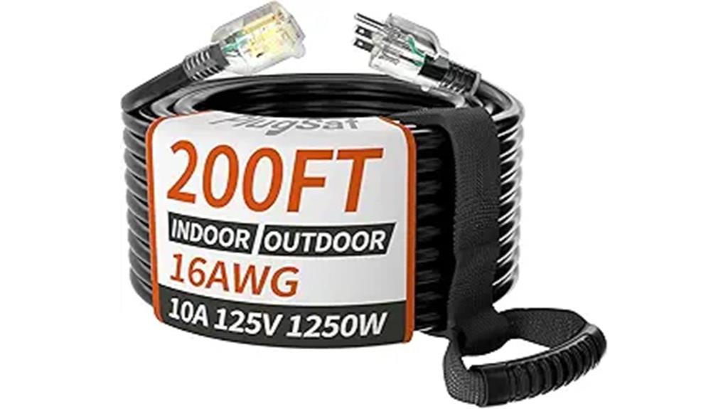 heavy duty outdoor extension cord