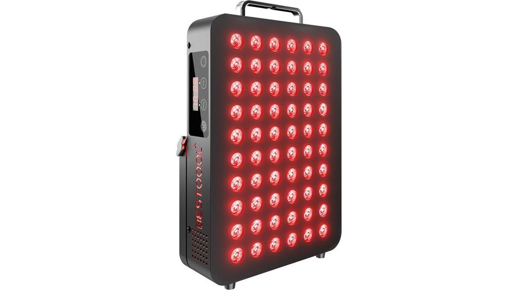 high power red light panel