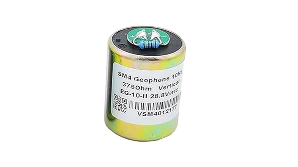 high quality geophone specification