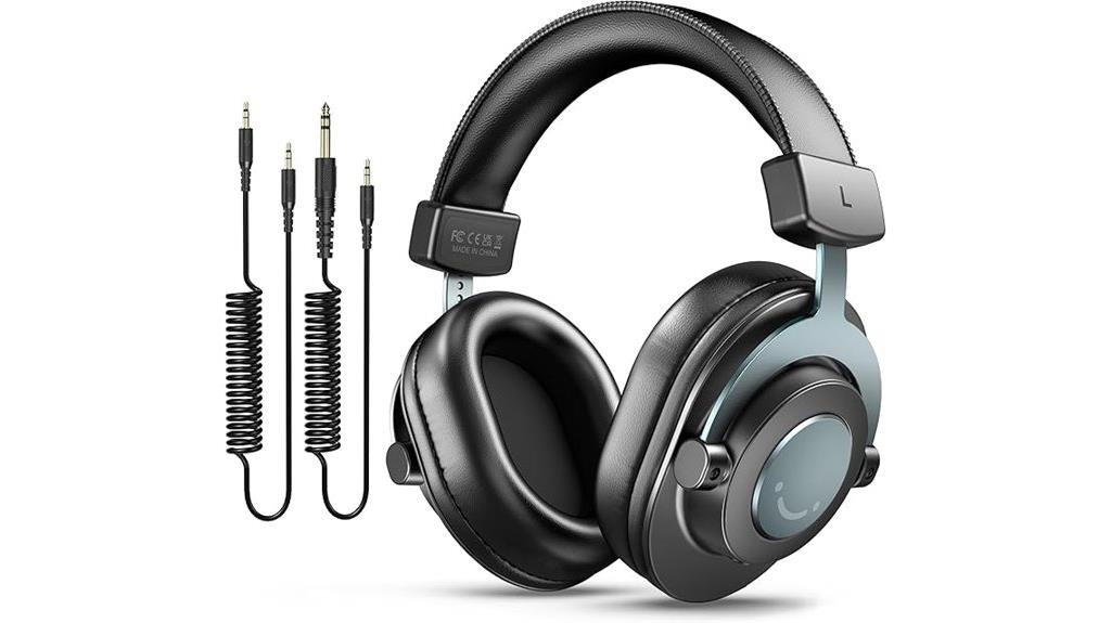high quality recording studio headphones