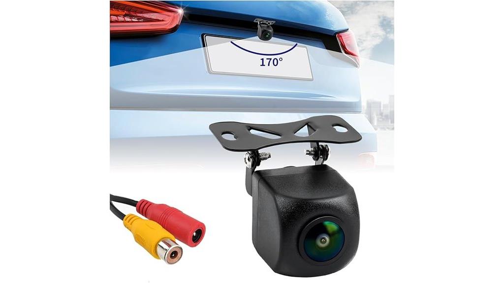 high resolution waterproof rear view