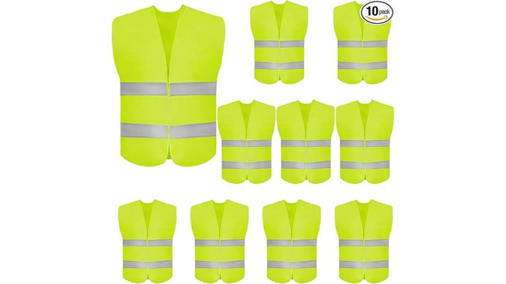 high visibility safety vests