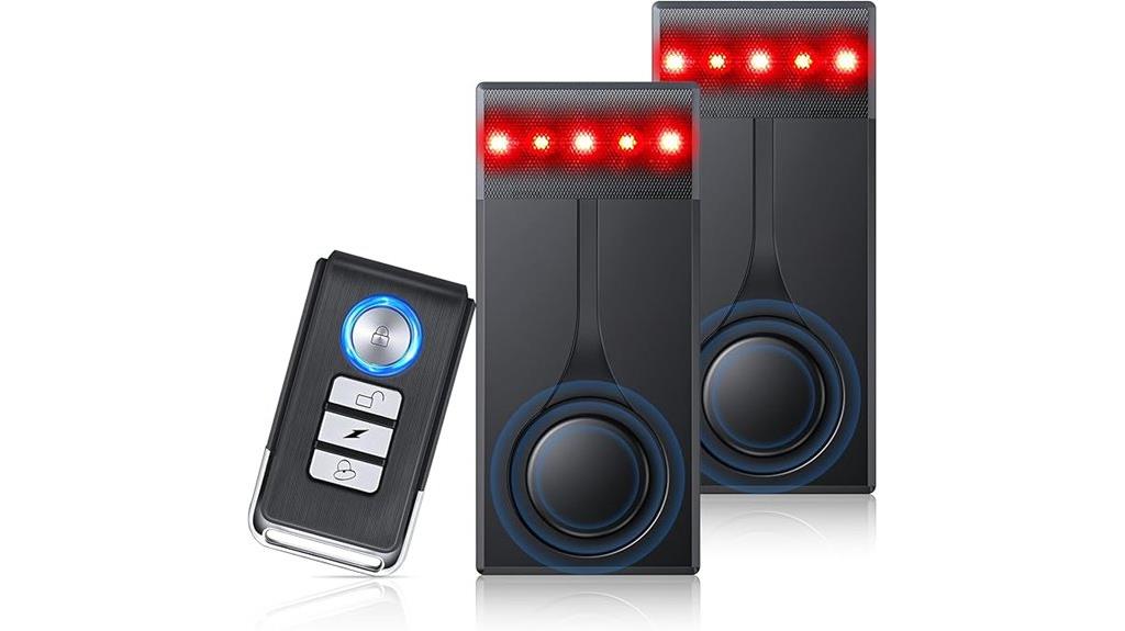 high volume vibration vehicle alarm