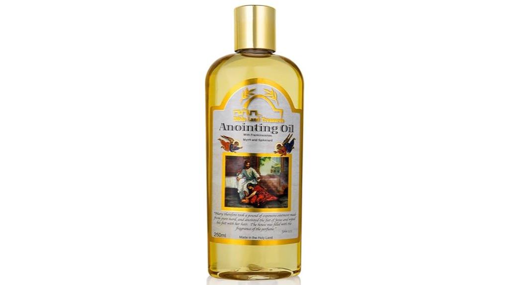 holy oil from bible lands