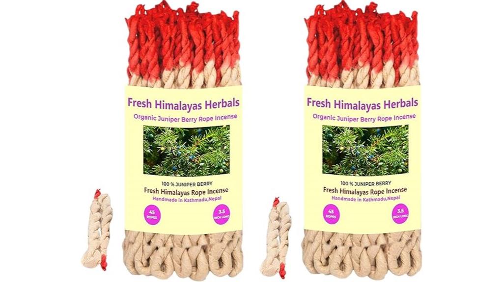 homemade tibetan juniper incense