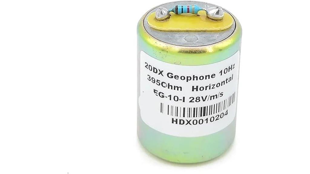 horizontal 10hz seismic geophone