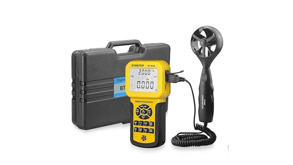 hvac wind speed meter